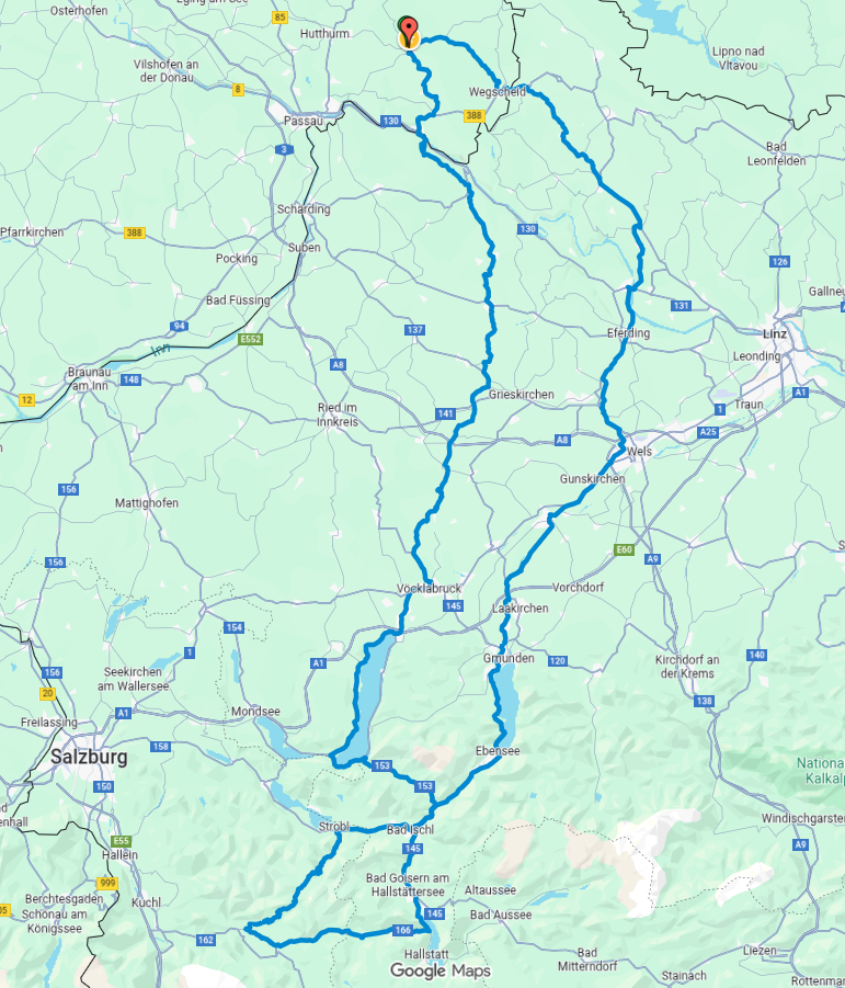Google Maps Tourbild